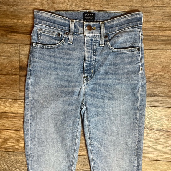 J.Crew 10" high-rise skinny jeans Ainsworth Light Wash - Picture 3 of 9